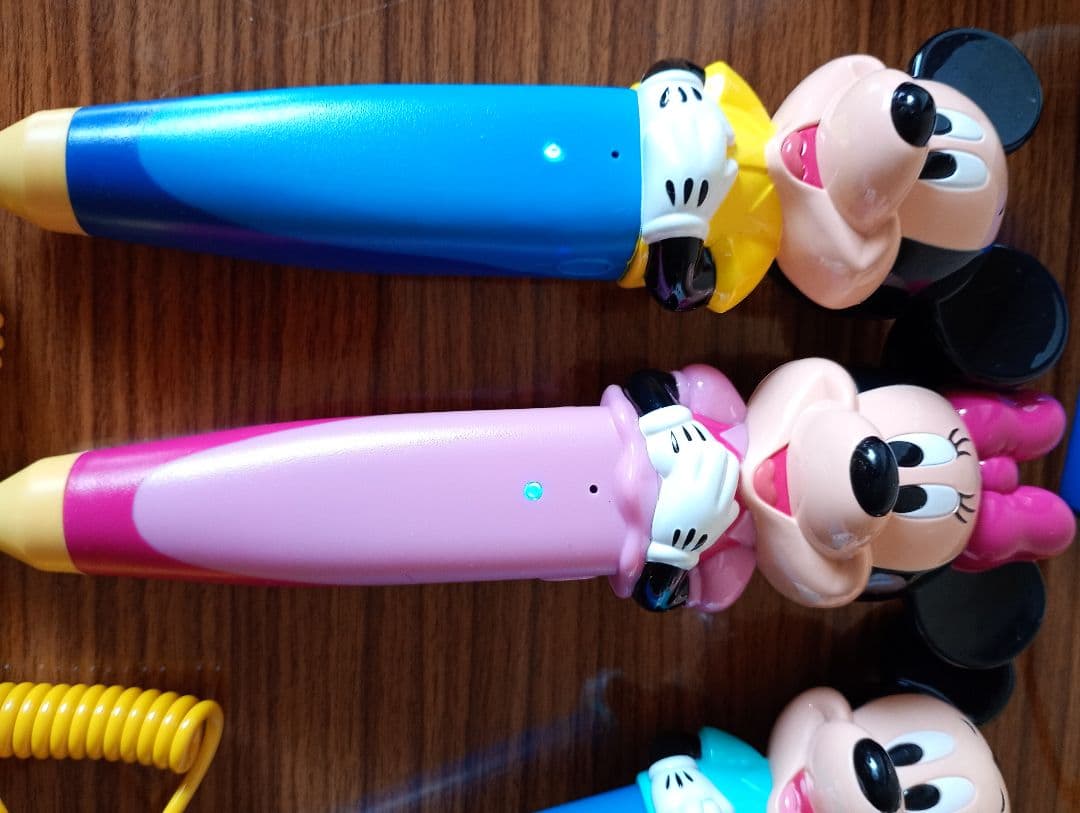 DWE ディズニー英語システム マジックペン２本、他　専用アダプター付き