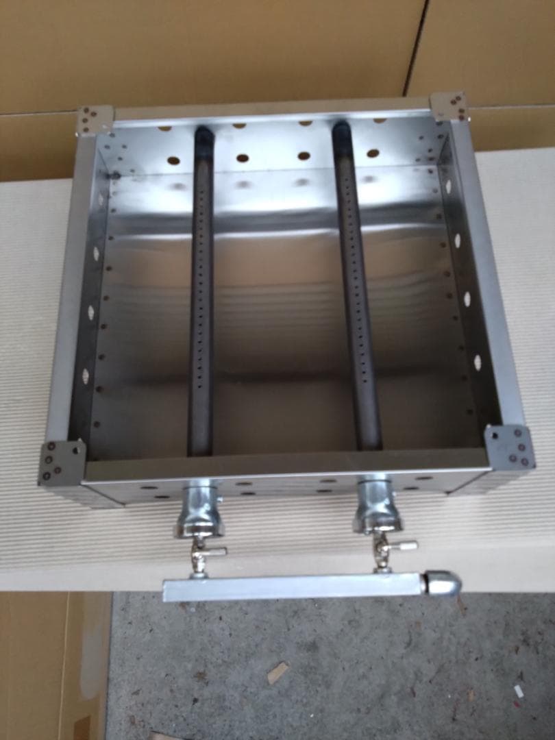 少スペース 新品 LPガスグリラー 鉄板焼き グリドル 45x45cm イベント