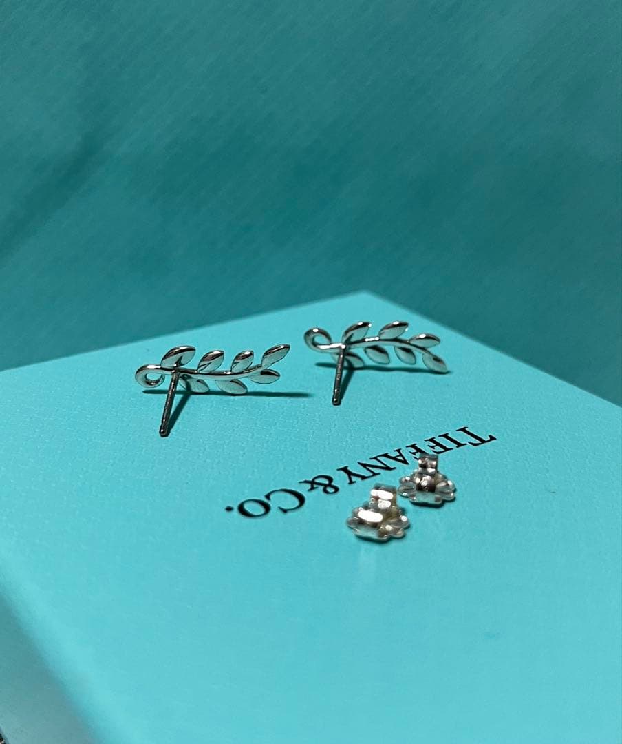 百貨店購入　ティファニー　パロマ・ピカソ オリーブリーフ ピアス　付属品あり