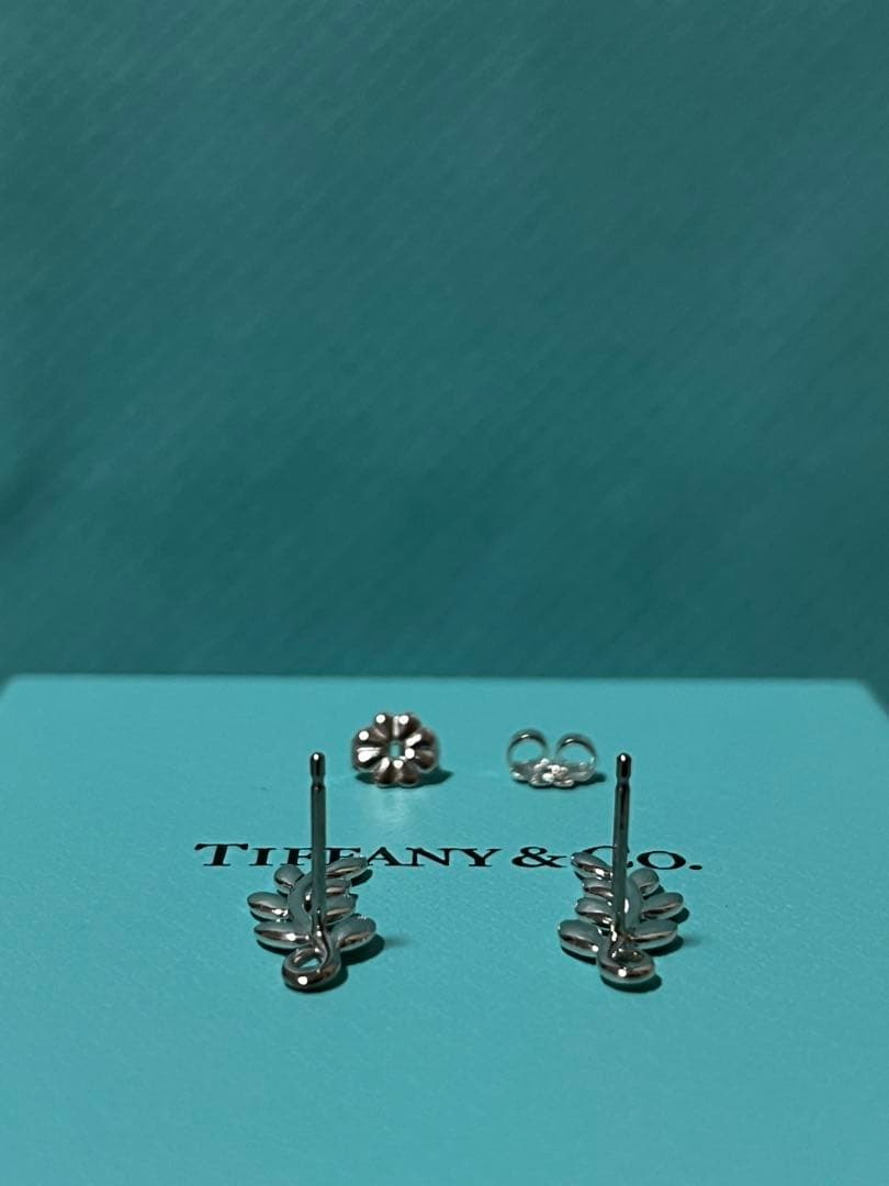 百貨店購入　ティファニー　パロマ・ピカソ オリーブリーフ ピアス　付属品あり