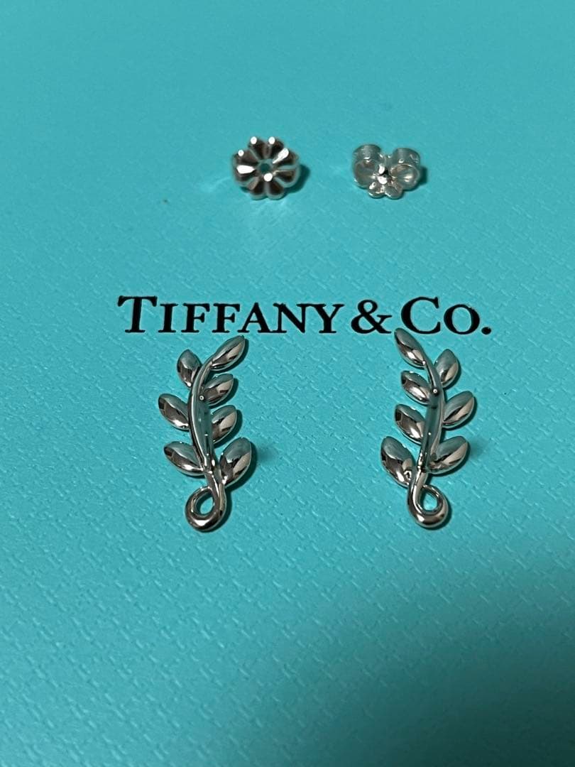 百貨店購入　ティファニー　パロマ・ピカソ オリーブリーフ ピアス　付属品あり