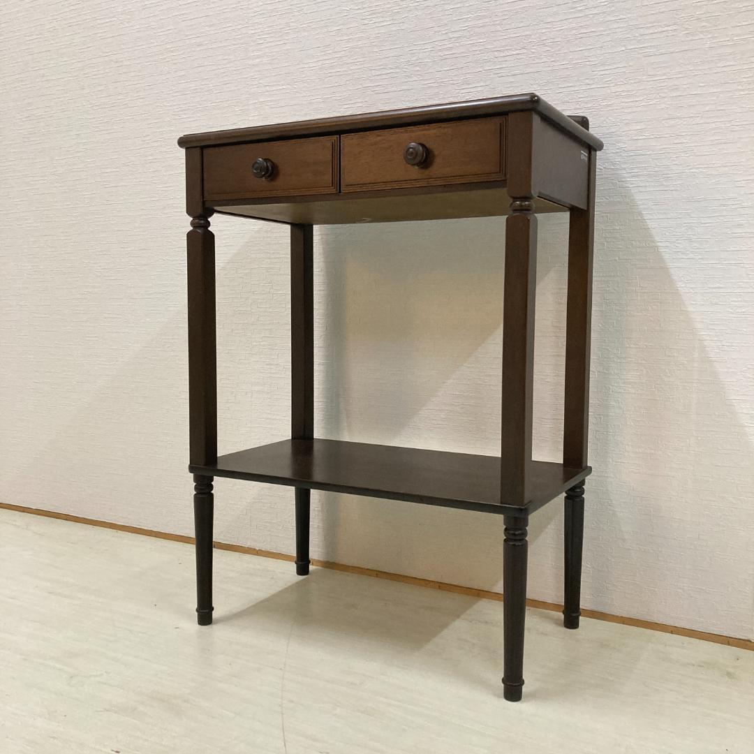 【マルニ】サイドテーブル　電話台　コンソールテーブル