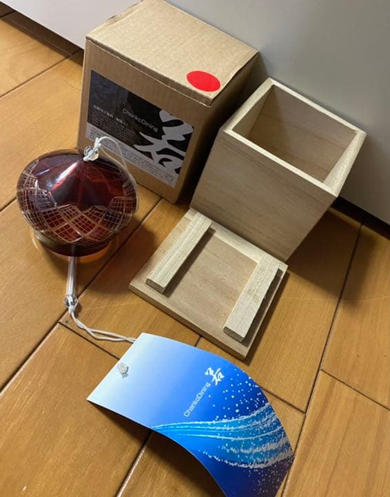 新品 高級切子風鈴(桐箱入り)ChankoDining 若 花田 勝 若貴兄弟
