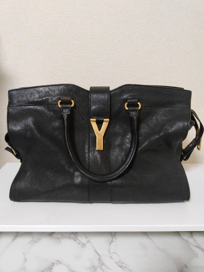 イヴ・サンローラン　ヴィンテージ　ボストンバッグ