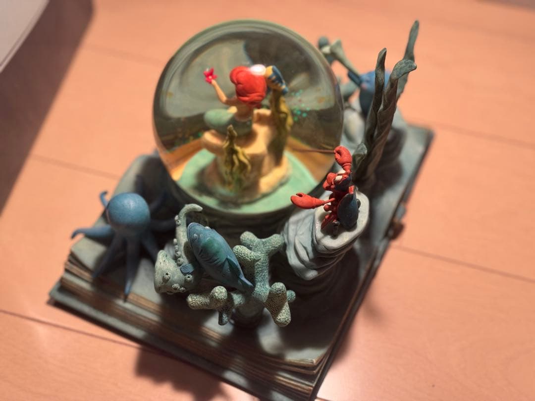 【激レア★ Hallmark】アリエル　スノーグローブ　スノードーム