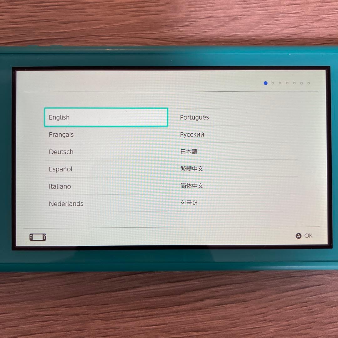 Nintendo Switch Lite ターコイズ 本体　持ち運びケース付き