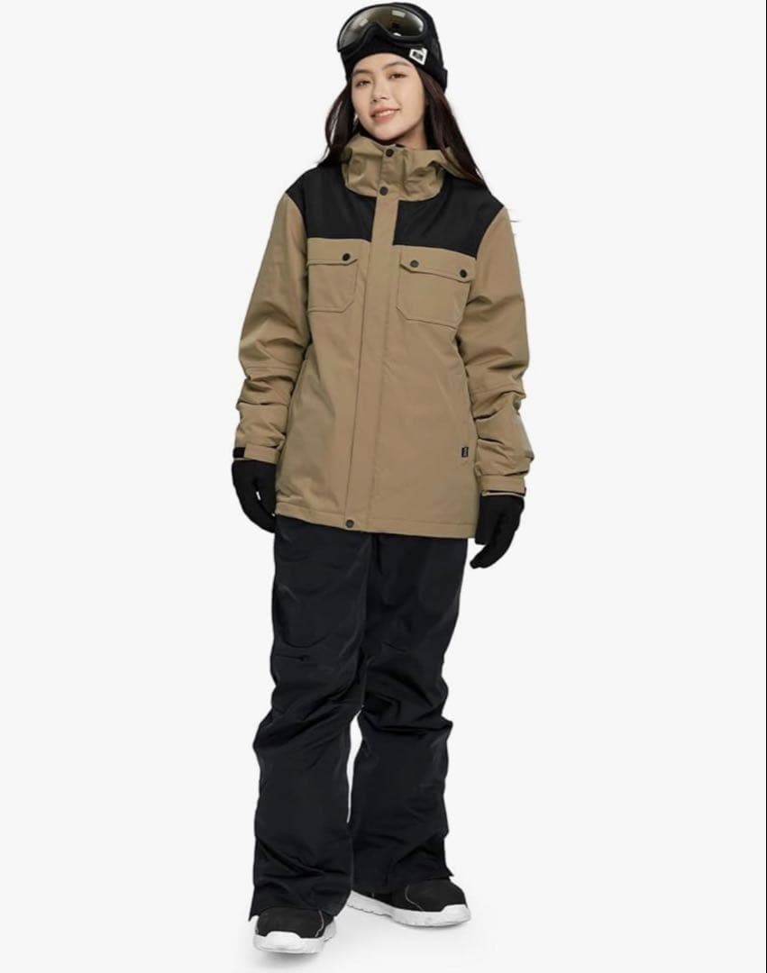 最終値下げ‼️アクレイス スノーボードウェア スキーウェア レディース 上下セット