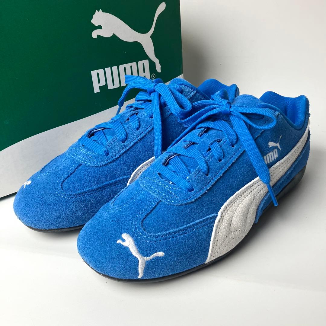 【け】PUMA SPEEDCAT OG レーシングシューズ　ブルー　24