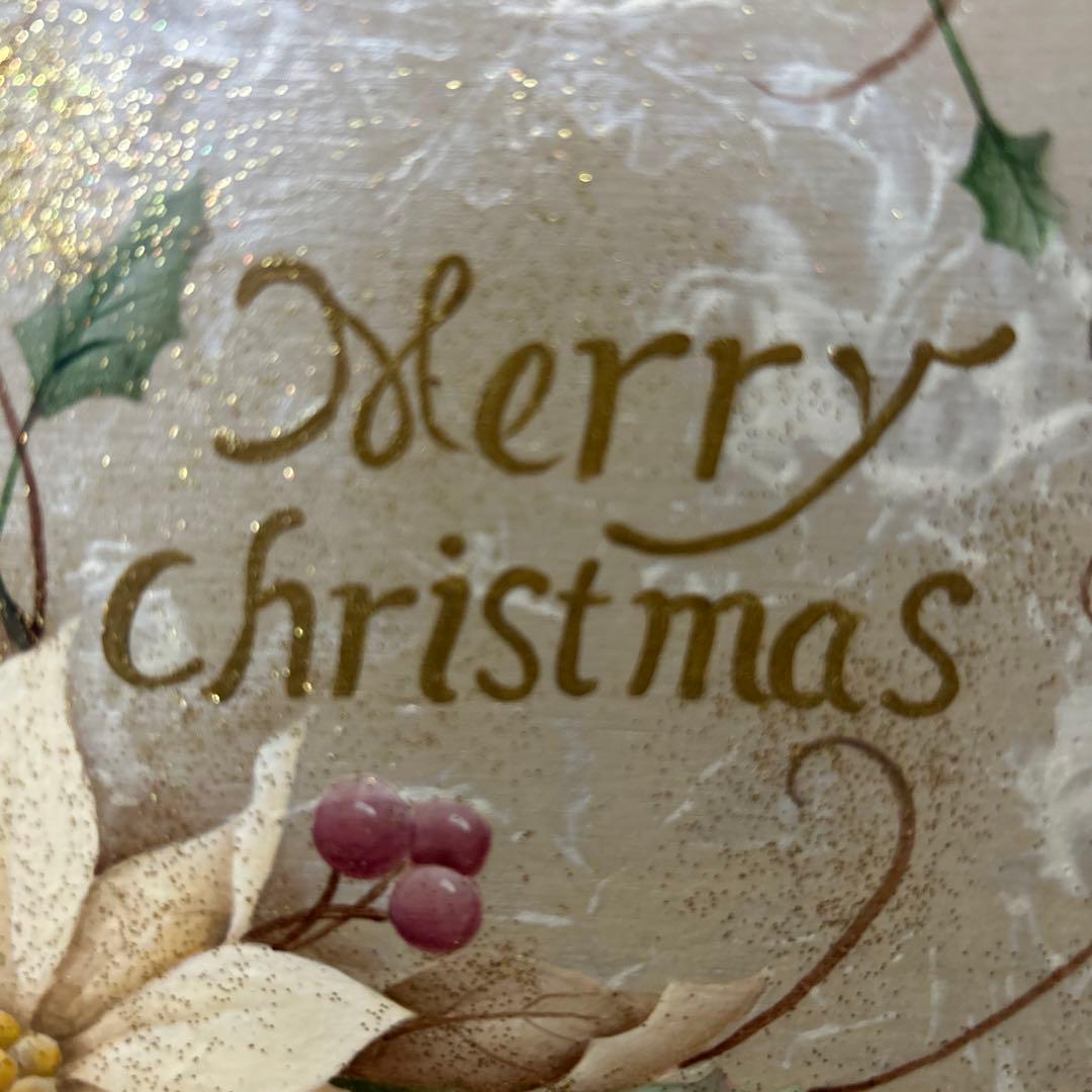 クリスマスキャンドルホルダー（24.4×26×4.5）