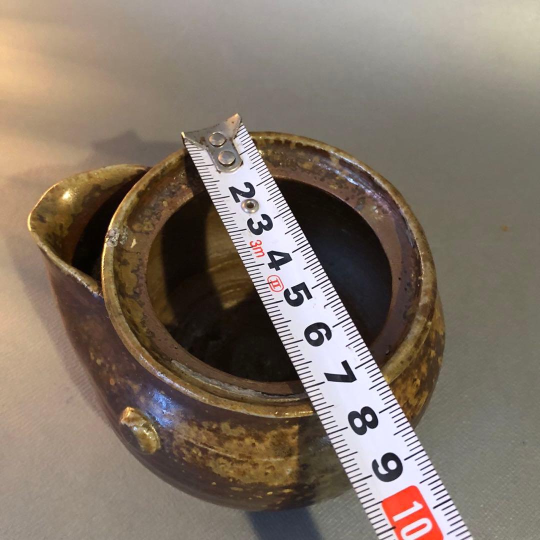 N350、備前焼 宝瓶 在銘 茶器 茶道具