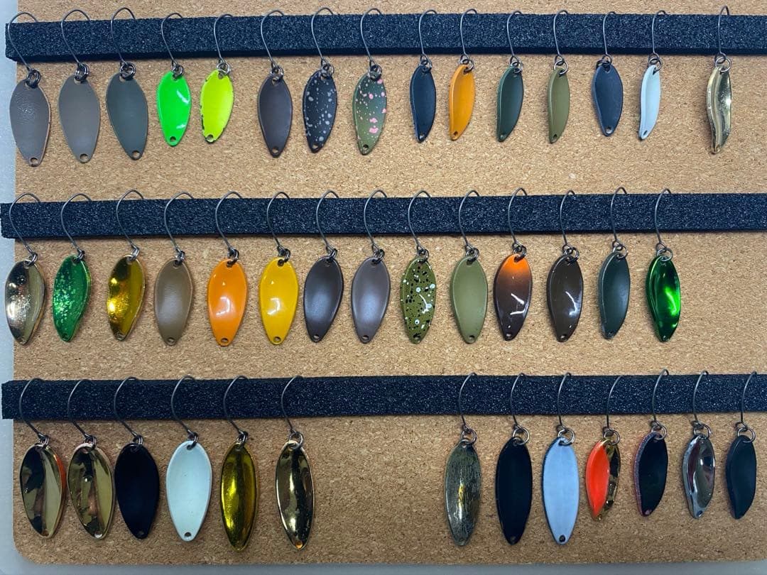 エリアトラウトスプーン　管釣りスプーン ロデオクラフトスプーン35枚セット