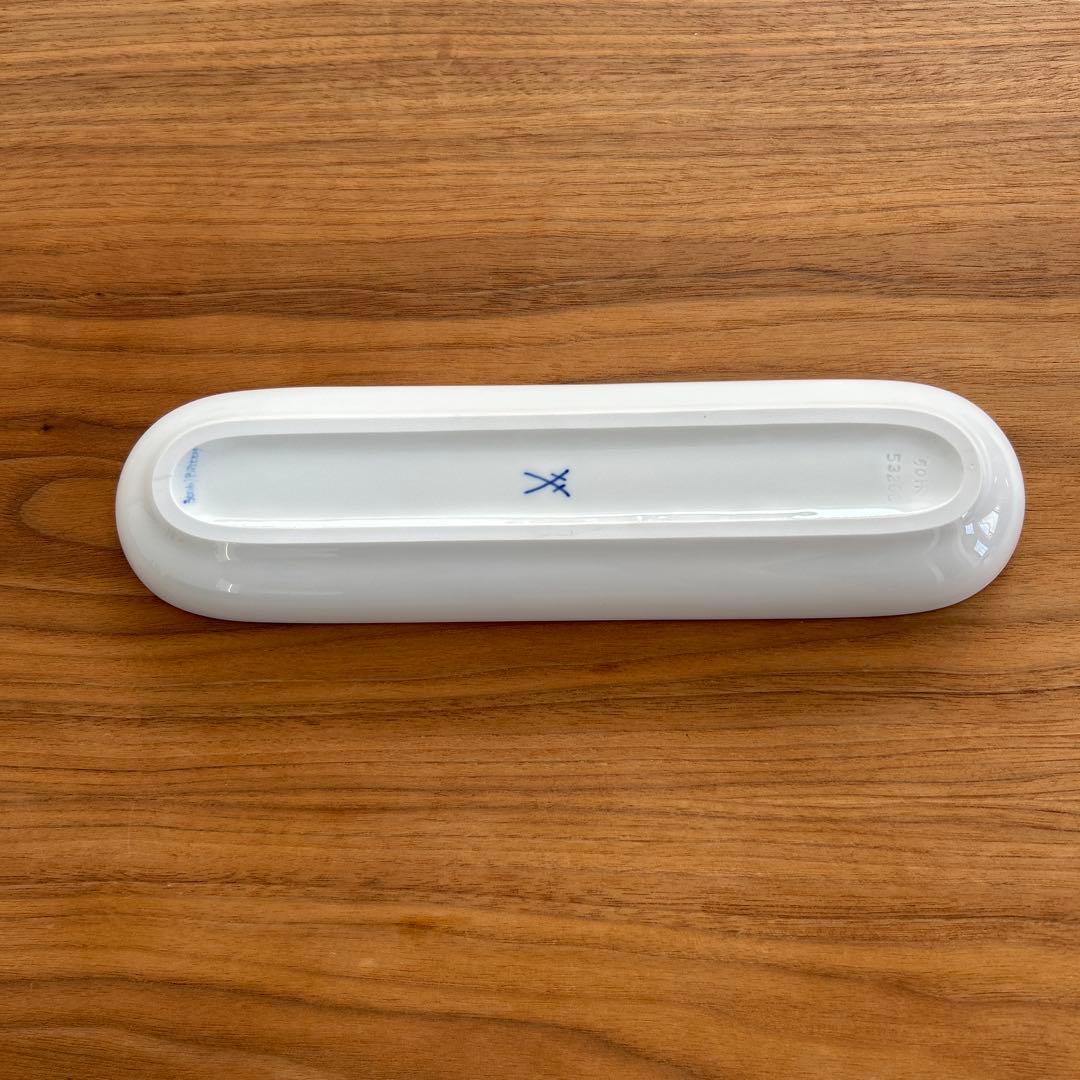 マイセン 剣マーク オーバルトレー