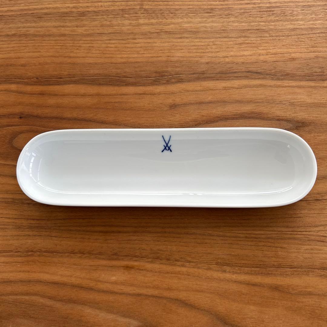 マイセン 剣マーク オーバルトレー