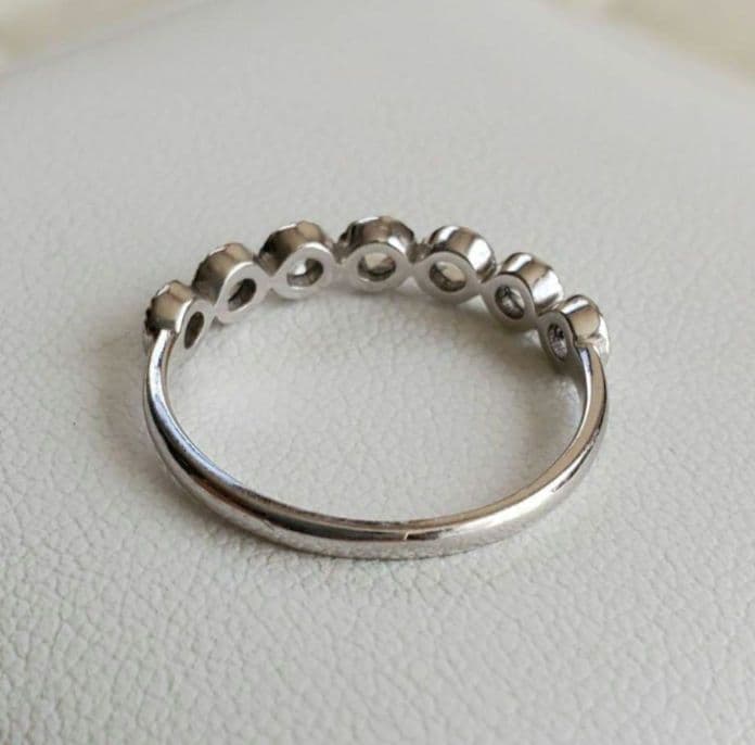 ローズカットダイヤリング