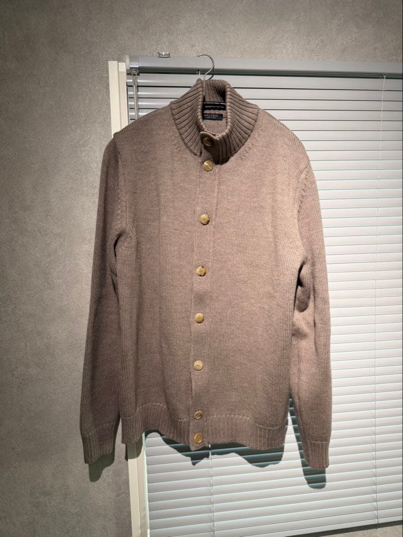 ARCODIO グレー ドライバーズニット カーディガン サイズ48