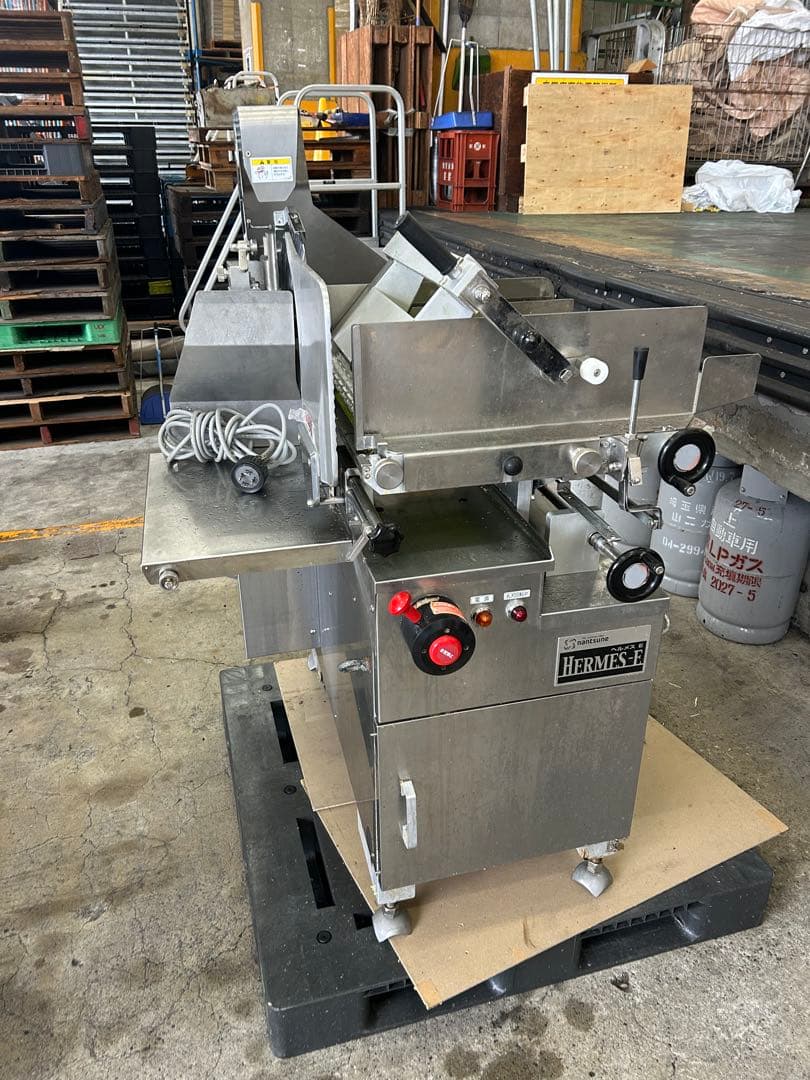 なんつね ミートスライサー スライサー ヘルメス NAS-330E 200v