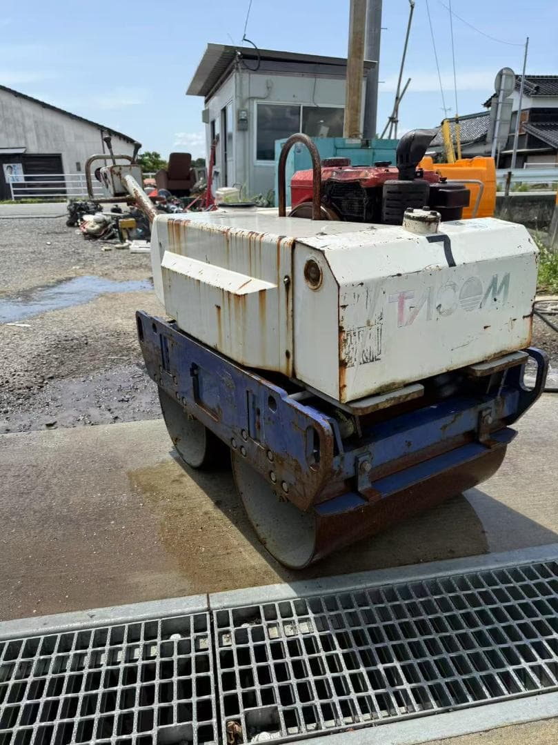 【福岡県みやま市】転圧ローラー エンジン ハンドローラ― 振動ローラー 2