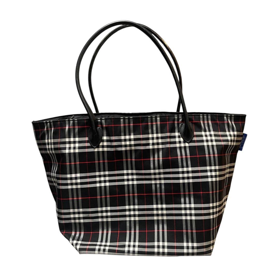 Burberrys BLUE LABEL バーバリーズ チェック柄トートバッグ