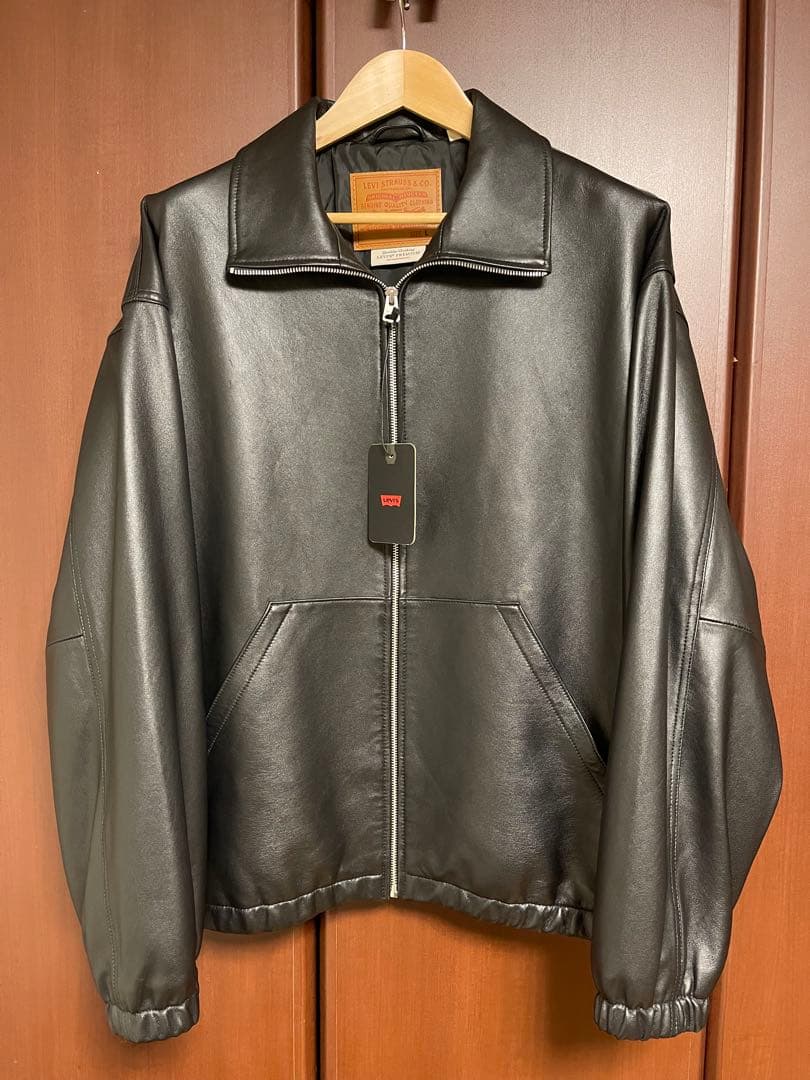 リーバイス PREMIUM BLACK FULLZIP レザージャケット