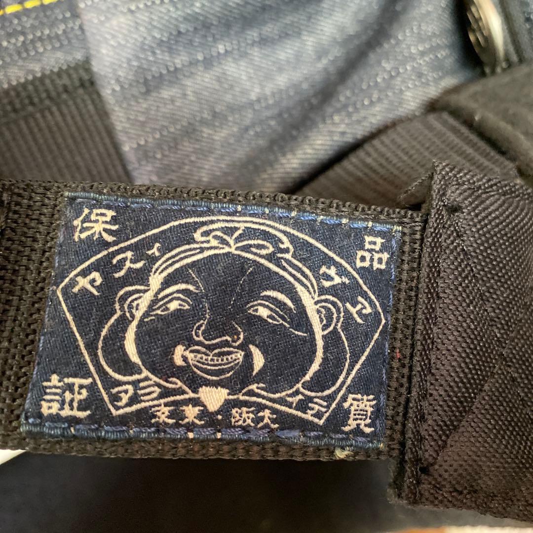 エヴィス　デニム キャディバッグ スタンド機能　グローブ等おまけ付　EVISU