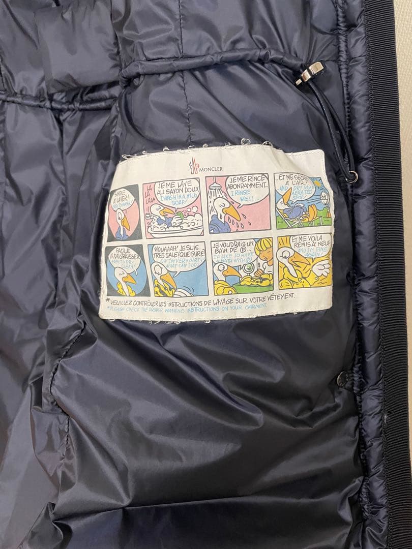 MONCLER HERMINE ネイビー モンクレール　エルミンヌ　サイズ0