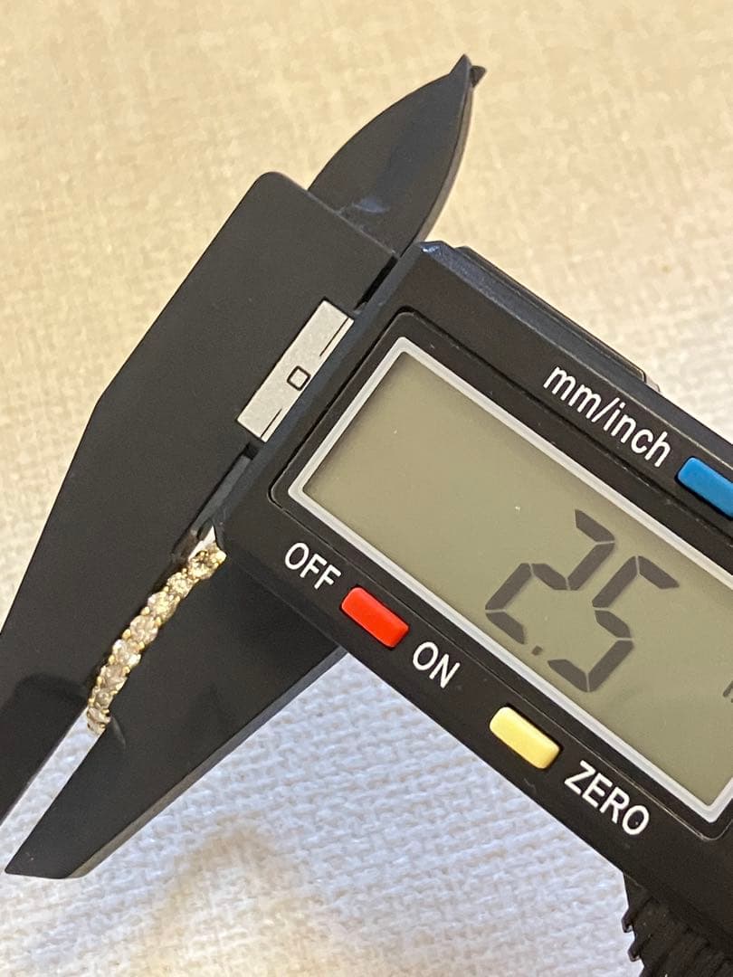 ダイヤモンド　エタニティリング　k18 1ct 12号