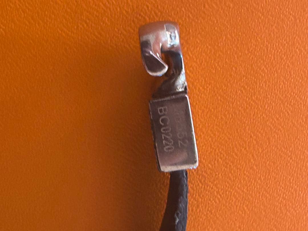 LOUIS VUITTON ブラスレ モノチェーン ルイヴィトン　シルバー