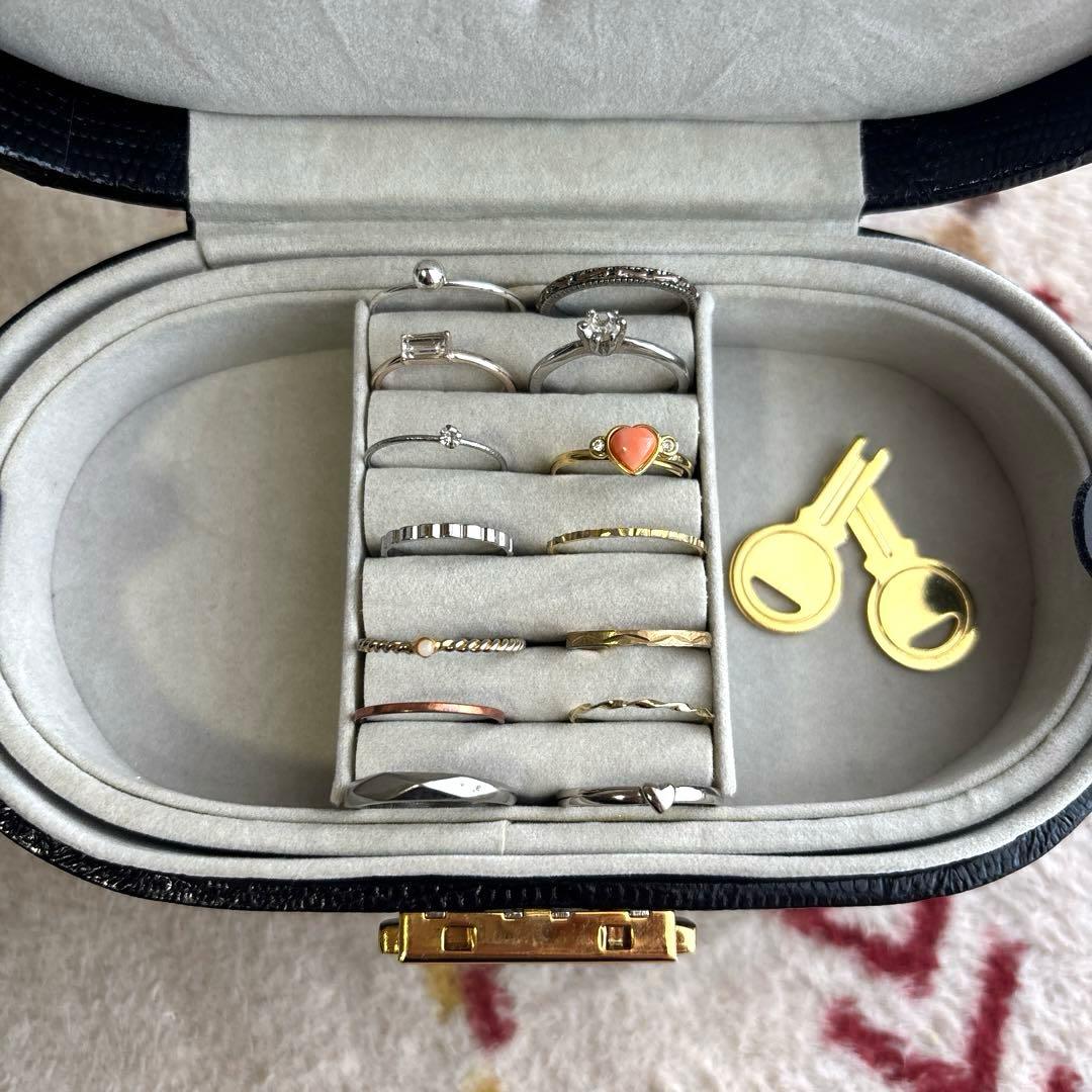 リング　指輪　大ぶり　細身　ゴールド　金　遺品整理　レディース　まとめ売り　大量