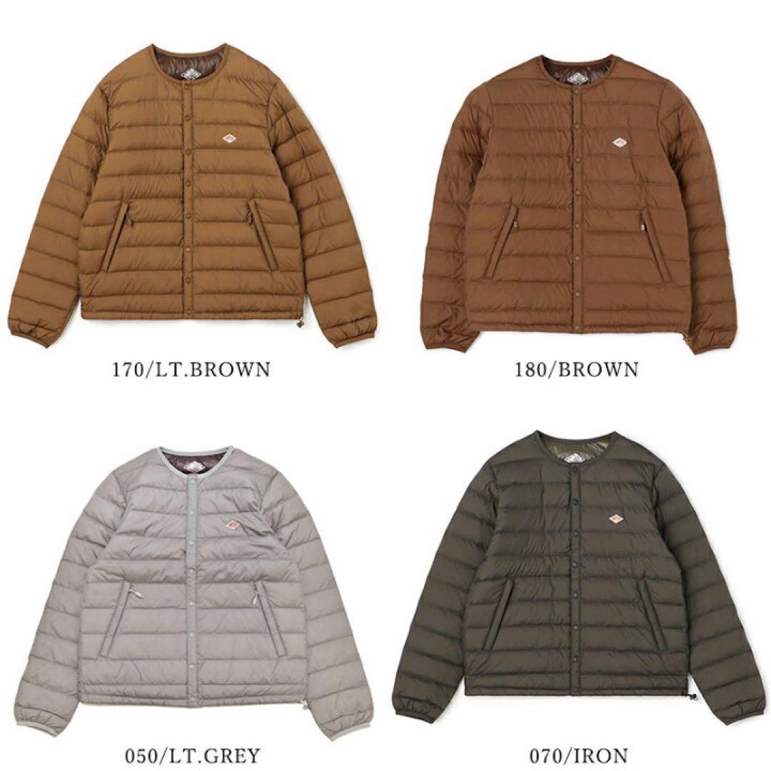 [DANTON/ダントン] インナーダウン クルーネックジャケット