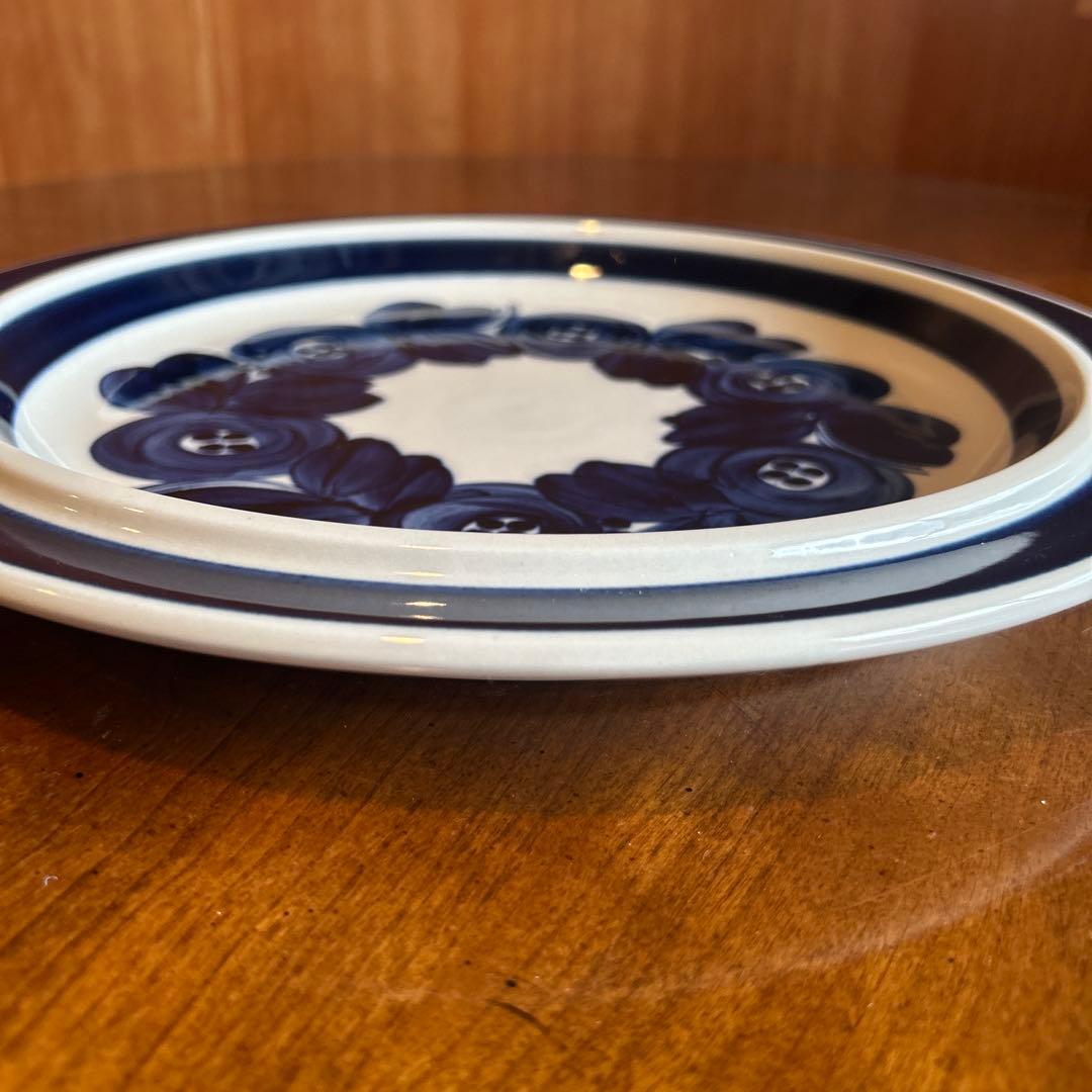 美品◆フィンランド　アラビア アネモネシリーズ　33cmプレート　アンティーク