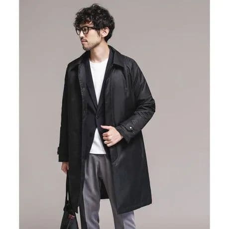 ハイブリッドダウンステンカラーコート　ナノユニバース　新品タグ付き　週末限定¥