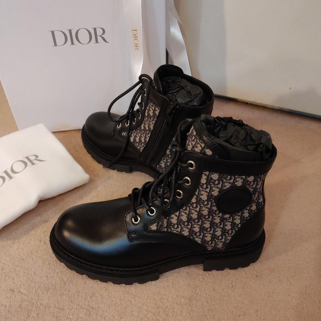 新品! 現行モデル21㎝ Dior Exploreショートブーツ【No.06】