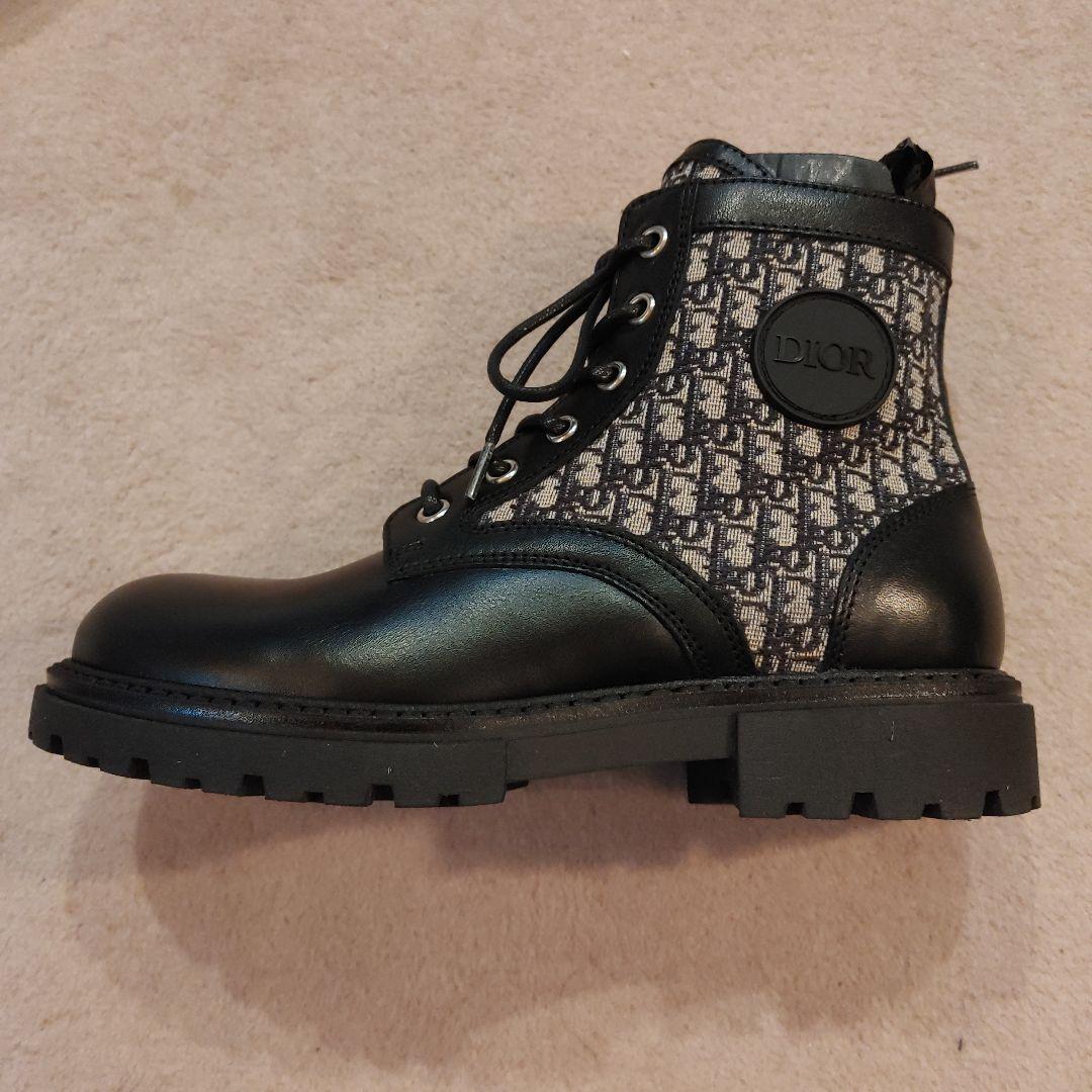 新品! 現行モデル21㎝ Dior Exploreショートブーツ【No.06】