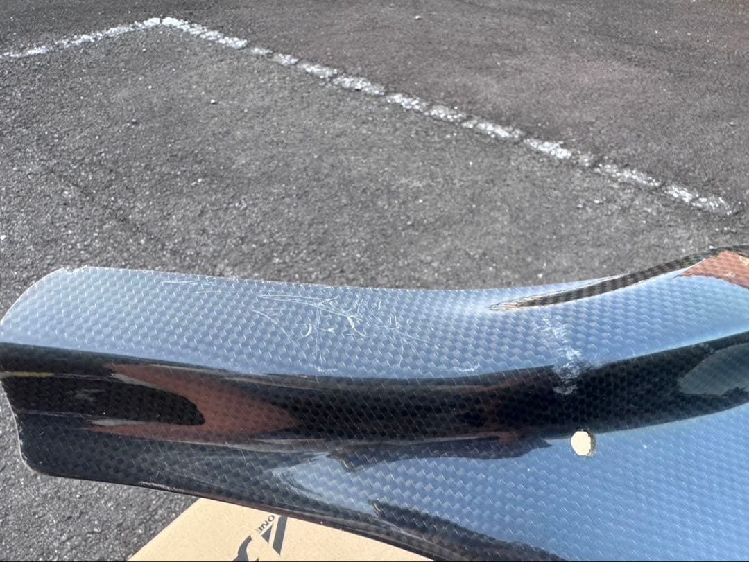 最終値下げYZF-R25/R3カーボントリムスクリーン＆リアフェンダーSPL2点