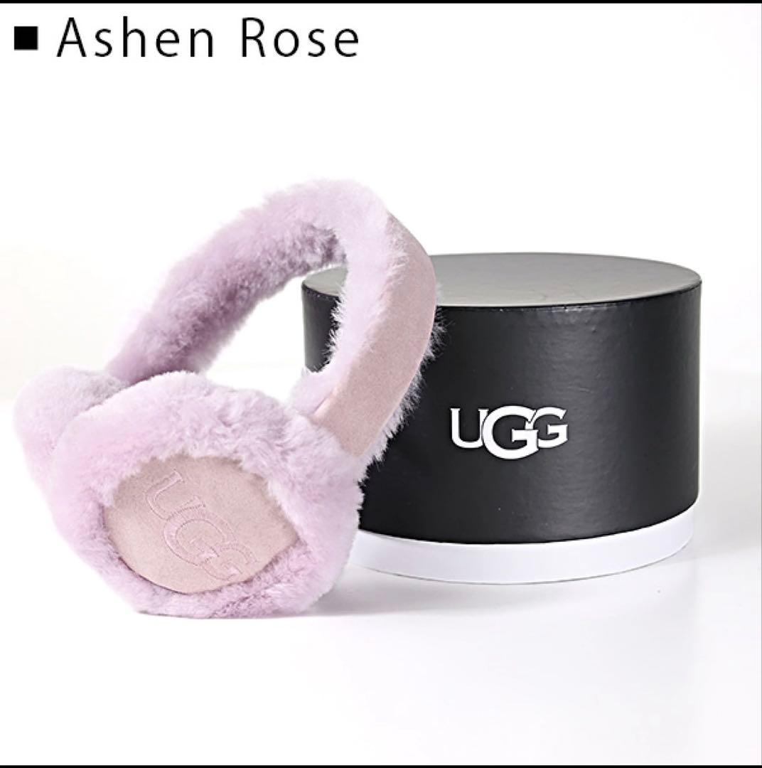UGG アグ シープスキン　希少カラー PINK ピンク イヤマフ　イヤーマフ