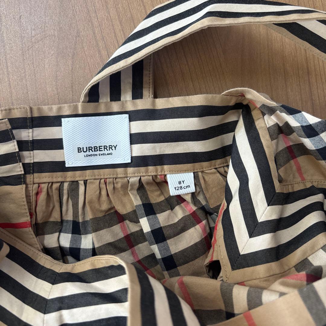 BURBERRY チェック柄 サロペットスカート