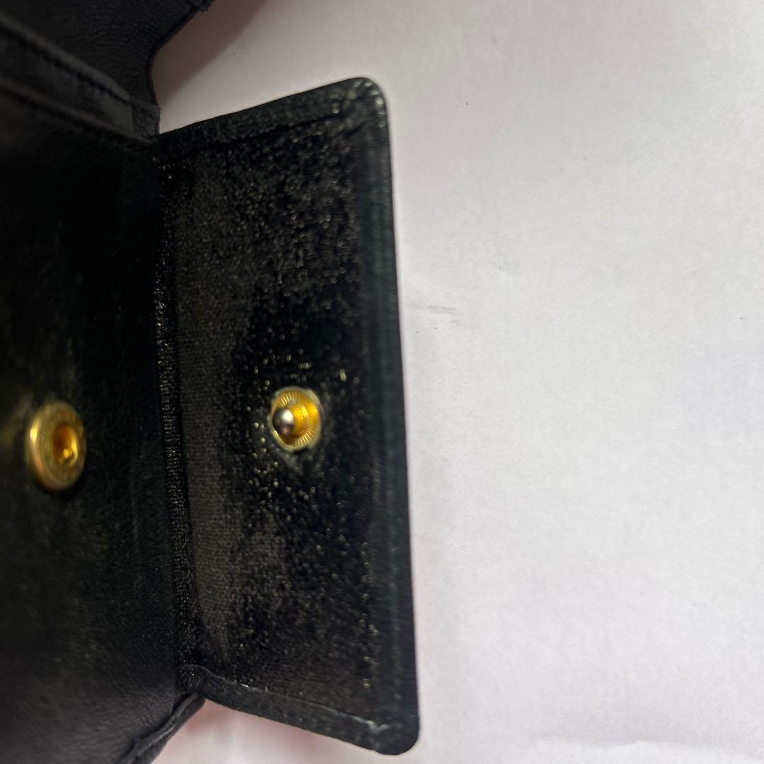 CHANEL ブラック 二つ折り財布