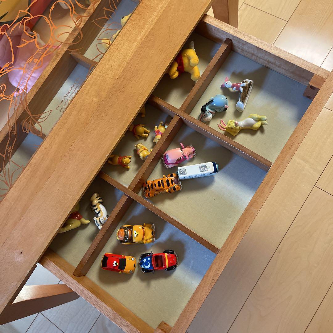 くまのプーさん レア リビングテーブル コレクションケース ベルメゾン