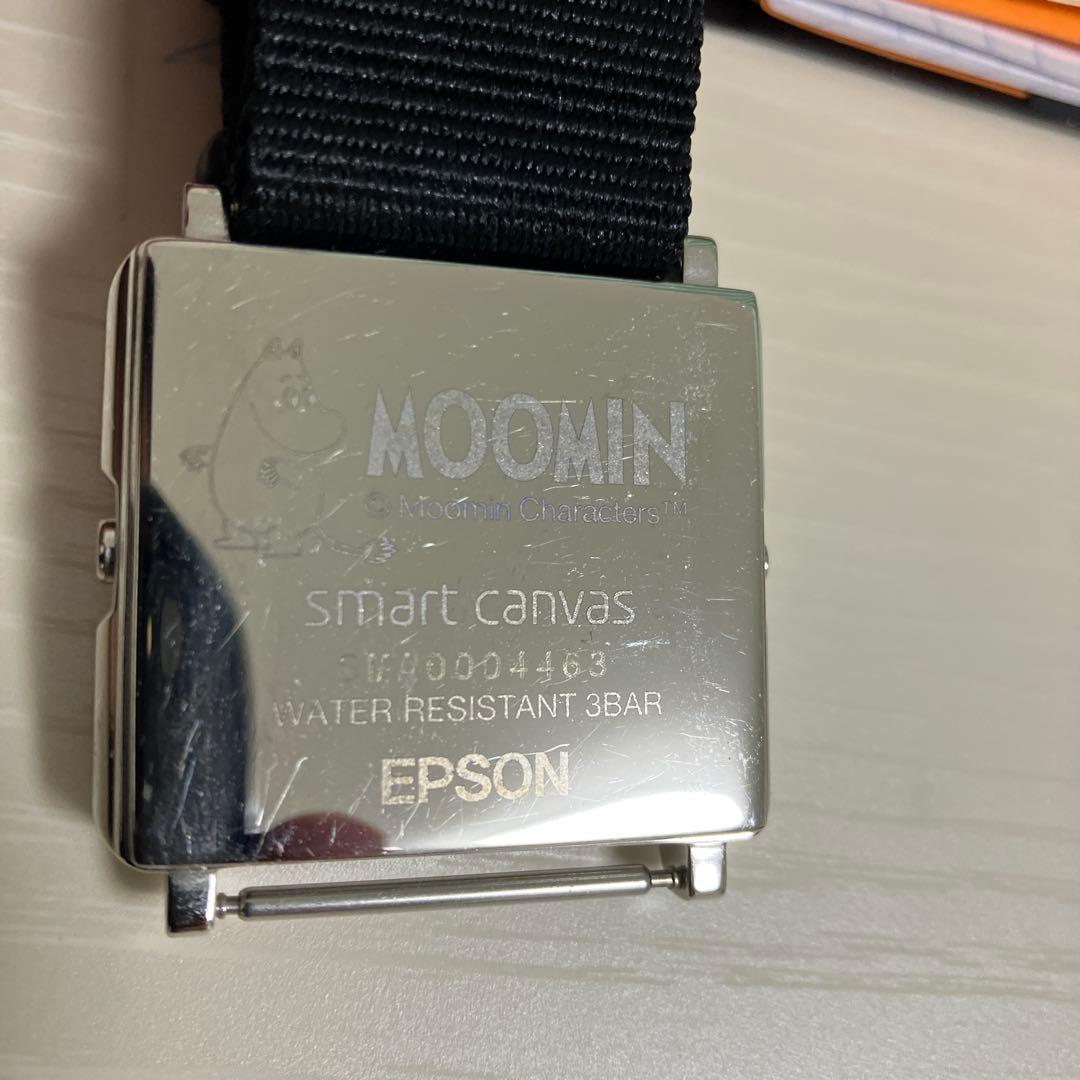 MOOMIN デジタル腕時計 エプソン　スマートキャンパス