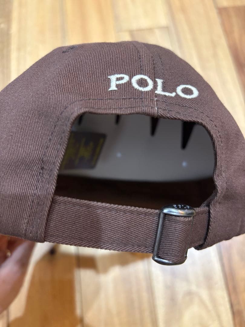 ラス1⭐️本日発送可能⭐️新品⭐️ラルフローレンブラウン ベースボールキャップ 新品
