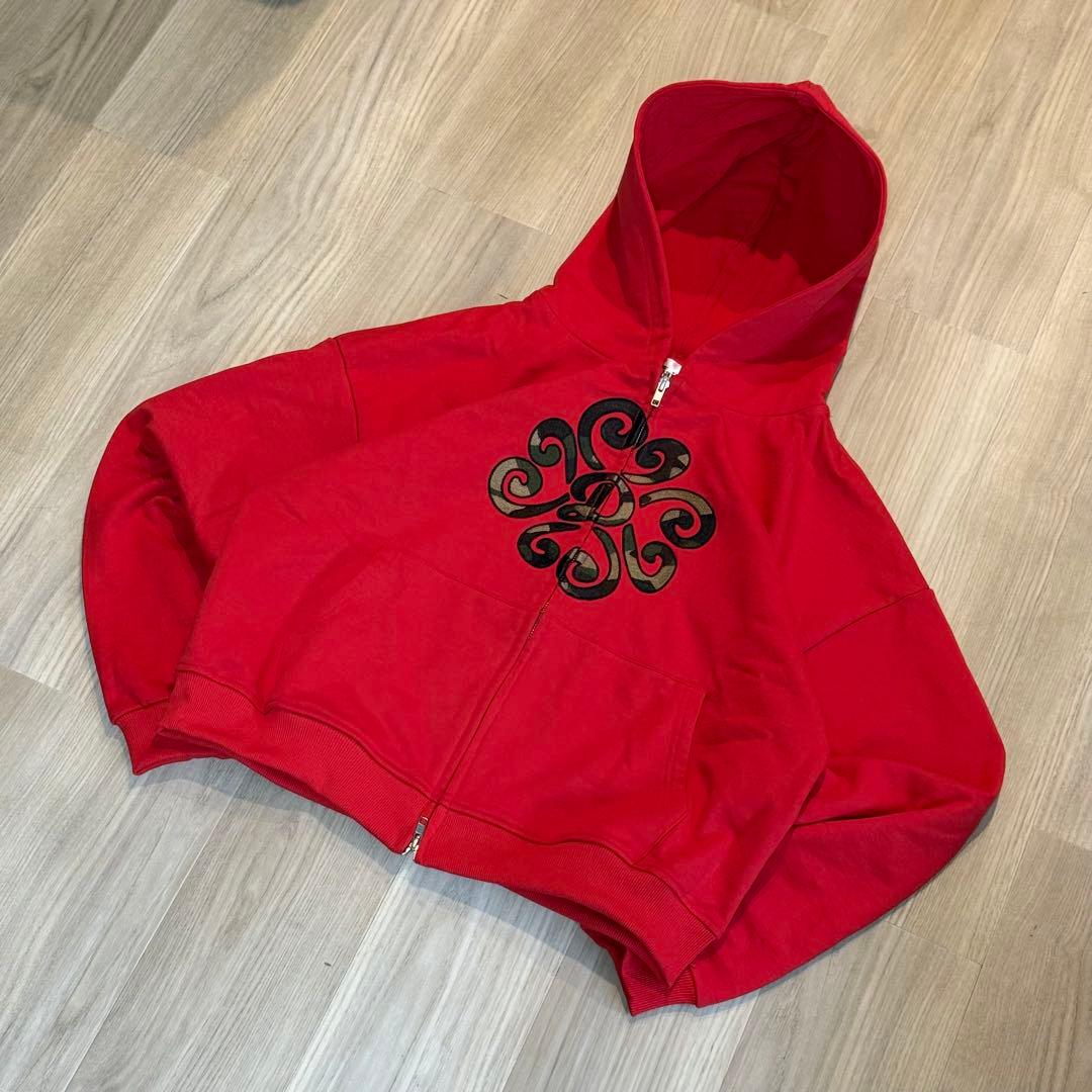 トップス Deaile Hoodie red M size