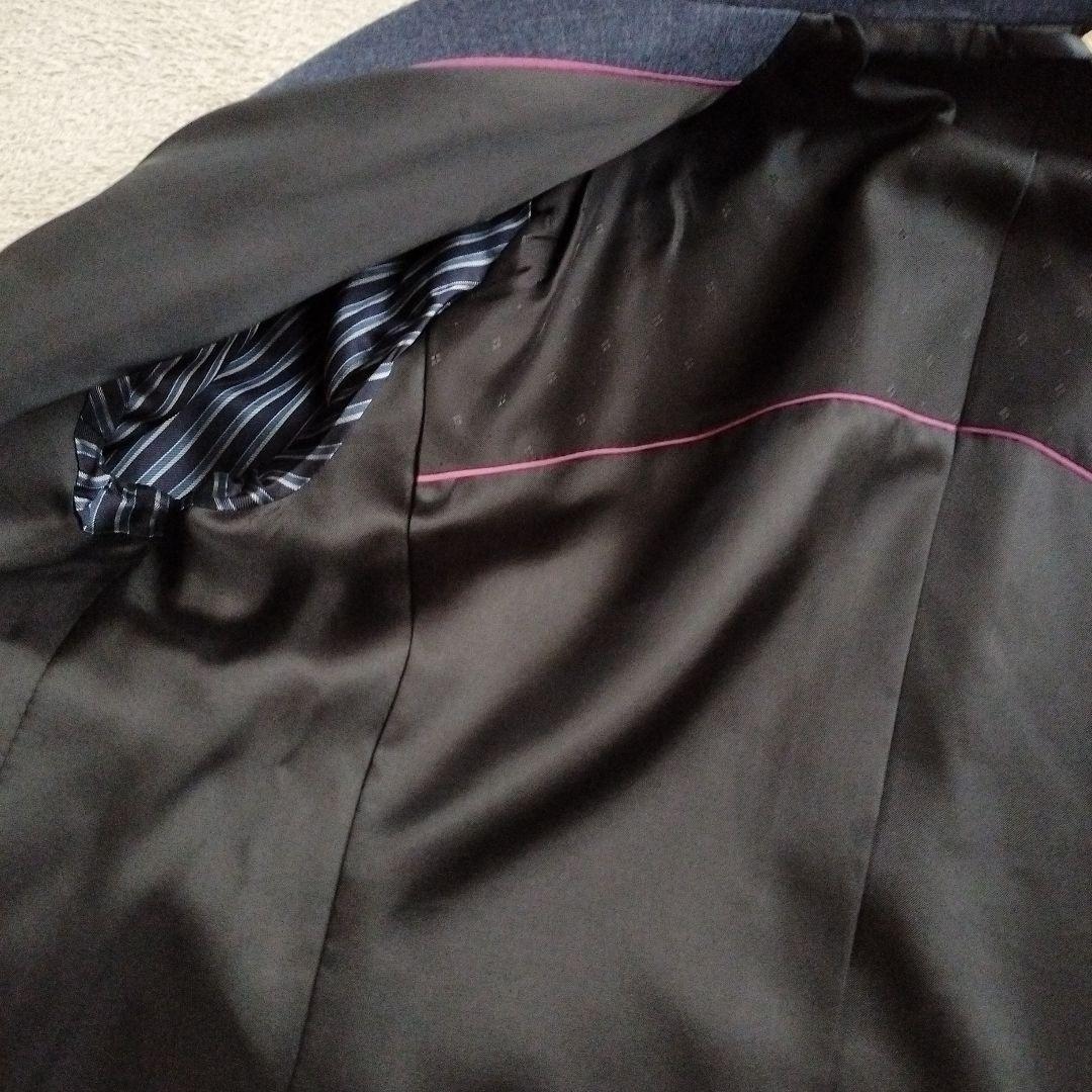 ヒルトン ウール　柄　パンツスーツ セットアップREDA社製サイズ違い