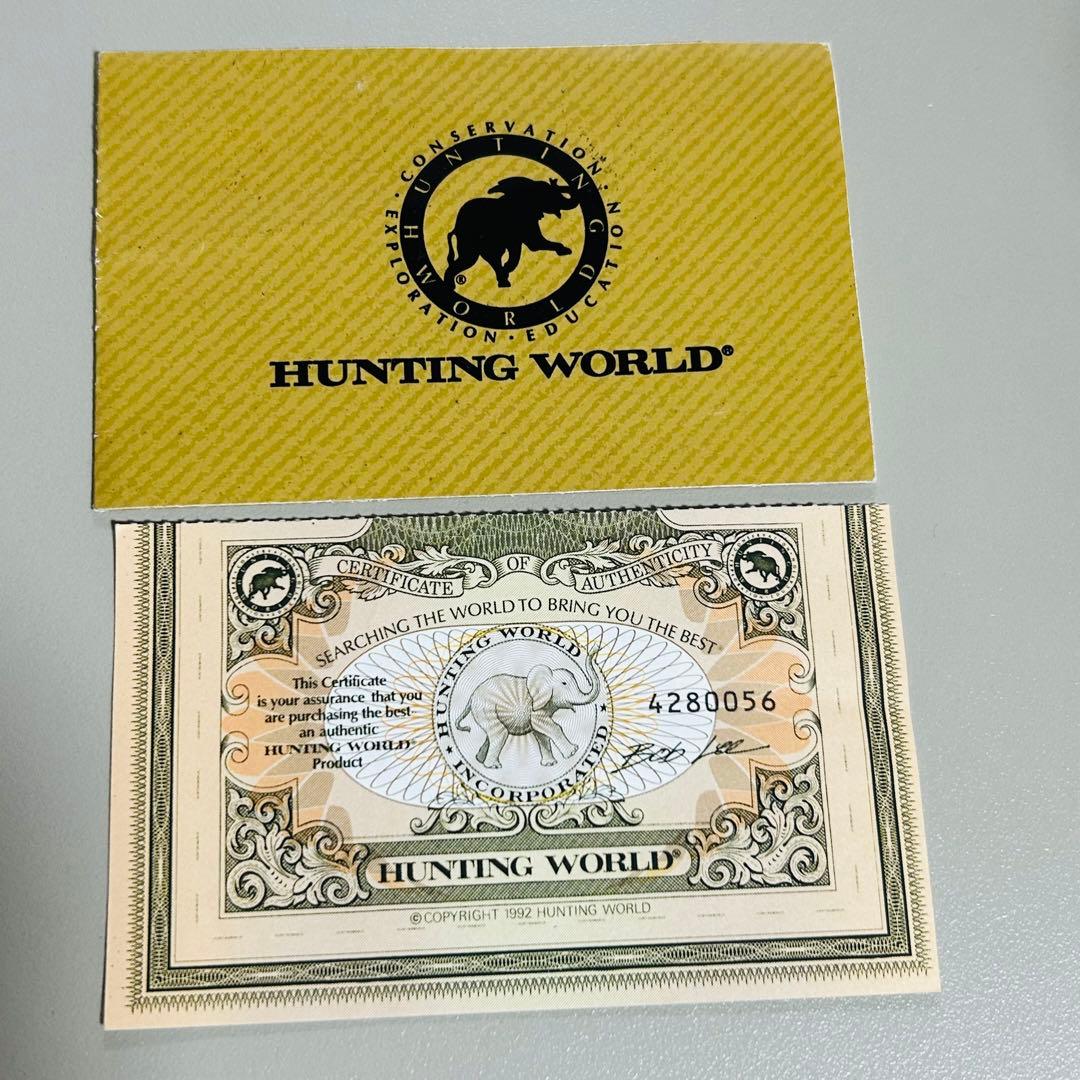 HUNTING WORLD ブラック ボストンバッグ　大容量　出張　旅行