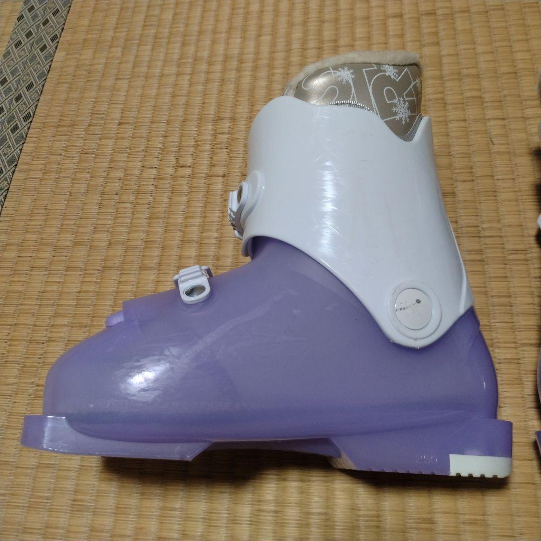STREULE キッズ スキー板・ビンディング・ブーツ セット　中古品