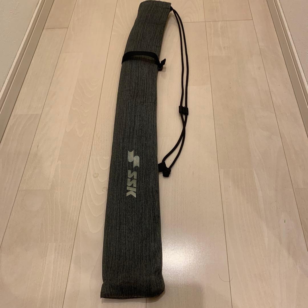 SSK mm18 軟式バット 80cm 黒　トップバランス　専用ケース付き
