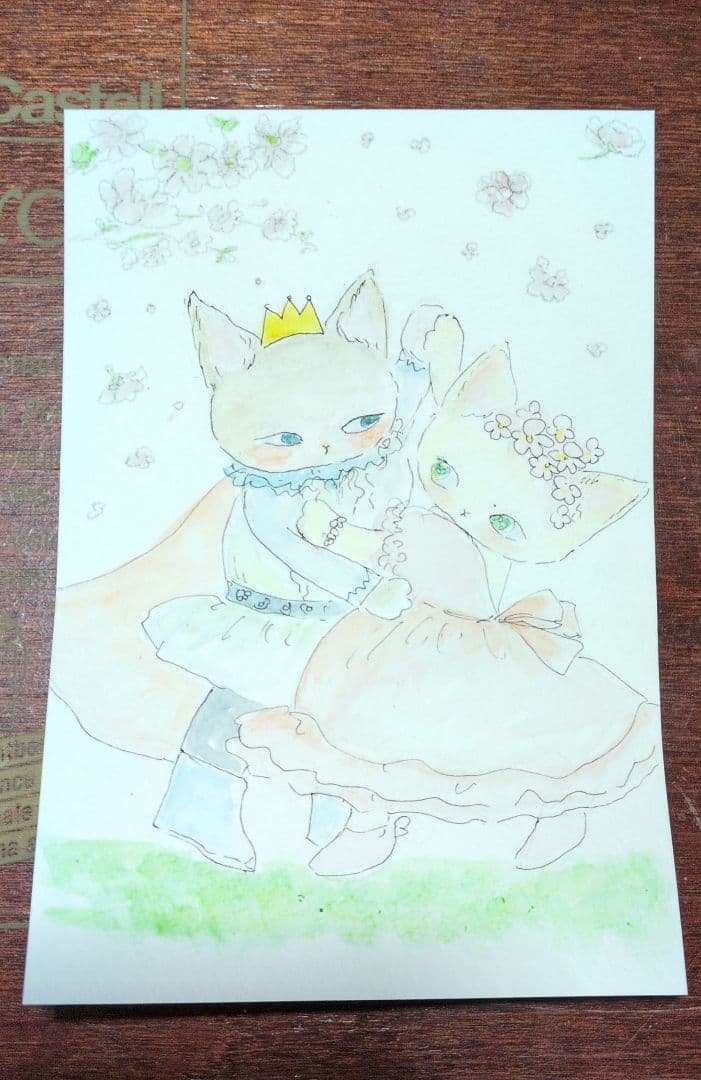 marco wu様　手描きイラスト　オリジナルイラスト　アナログイラスト