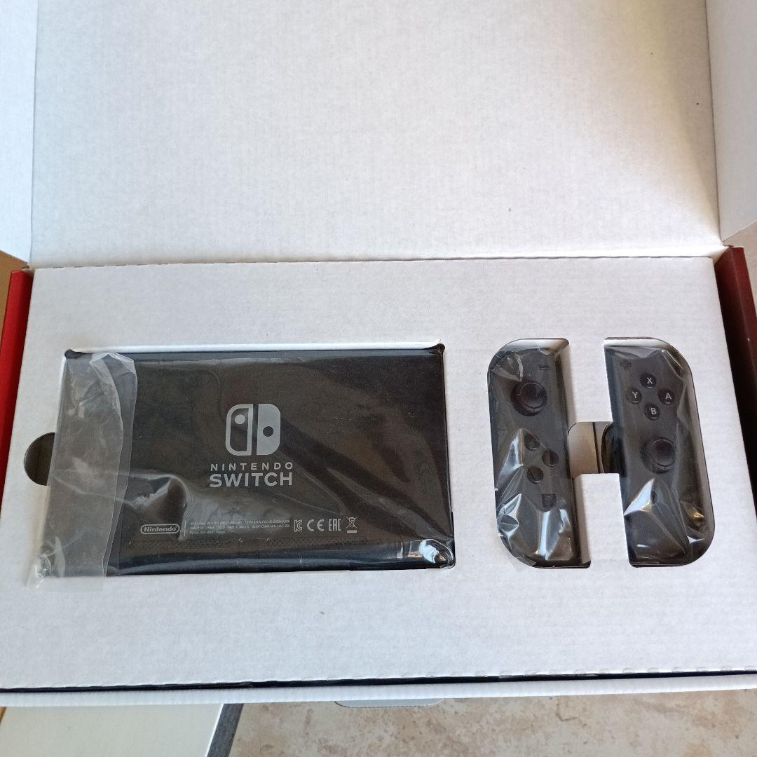 任天堂Switch本体　付属品　冷却ファン付きドッグ　別売りケース　グレー