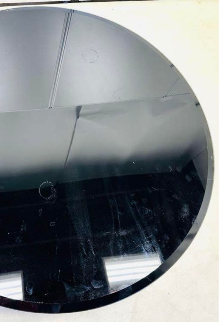 ガラス天板テーブル