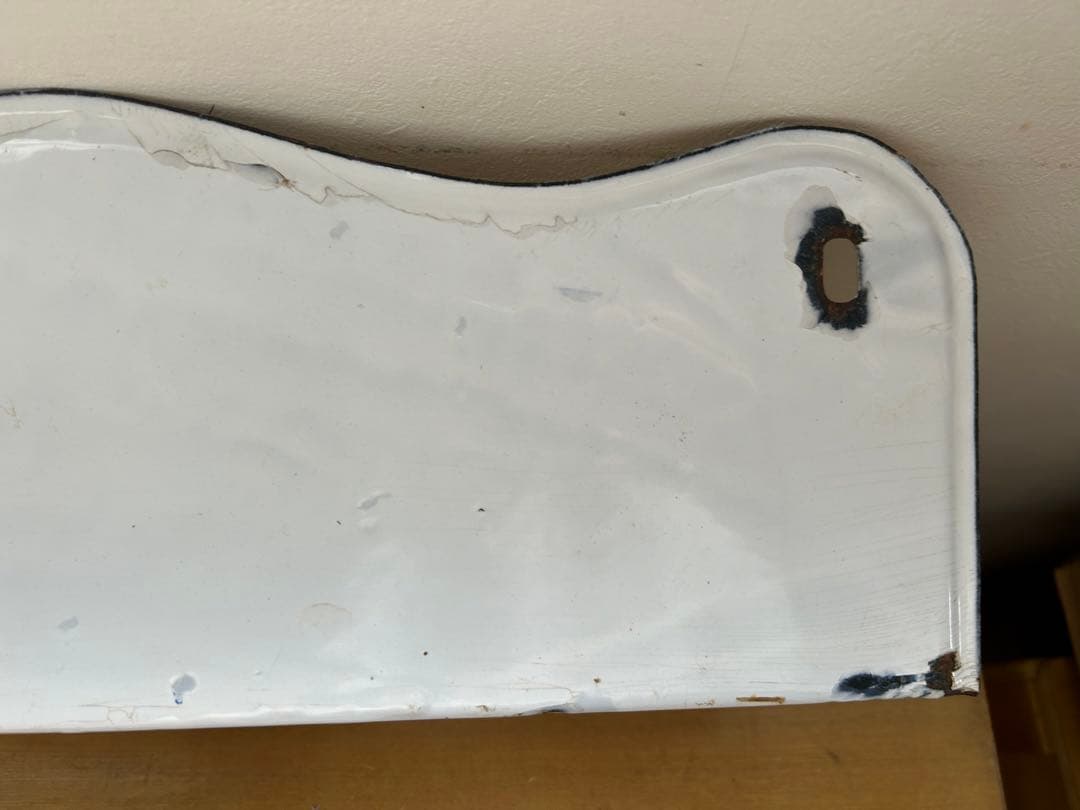 大幅値下げ！アンティーク　ホーロー　サボンラック