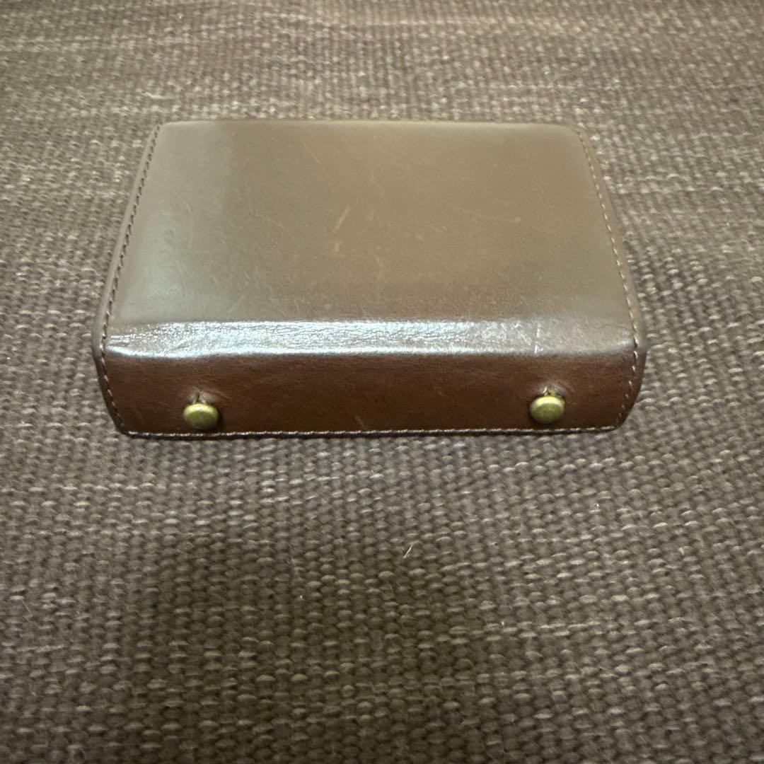 エムピウ ミッレフォッリエⅡ P25 タバコ×ベージュ 右利き用